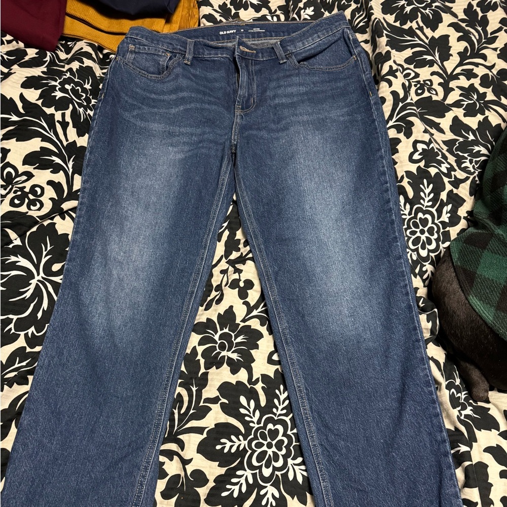 Old Navy Mid-Rise Blue Jeans